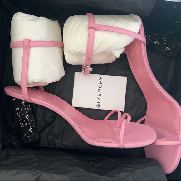 NEW Givenchy G Cube Heeled Sandals sz 38.5 - Picture 9 of 10